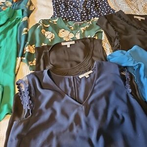 Navy Blue Women's Top